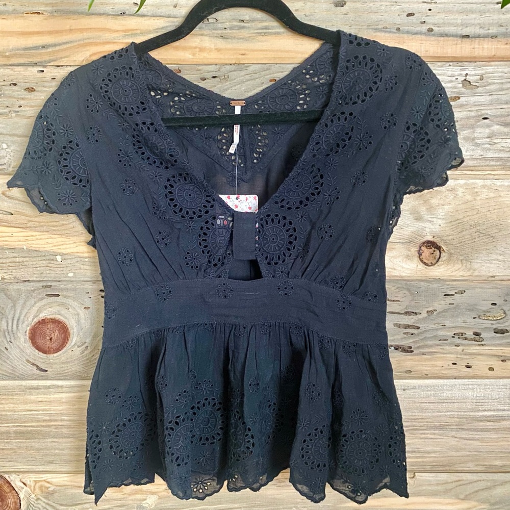 Free People Babydoll Top